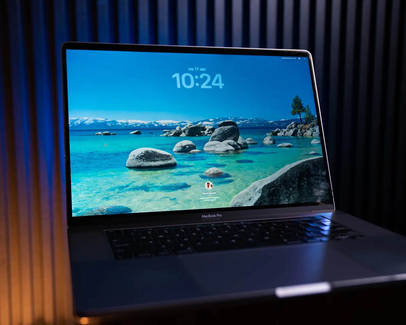 MacBook Pro 16" i9 (2019) en venta, vista principal del equipo
